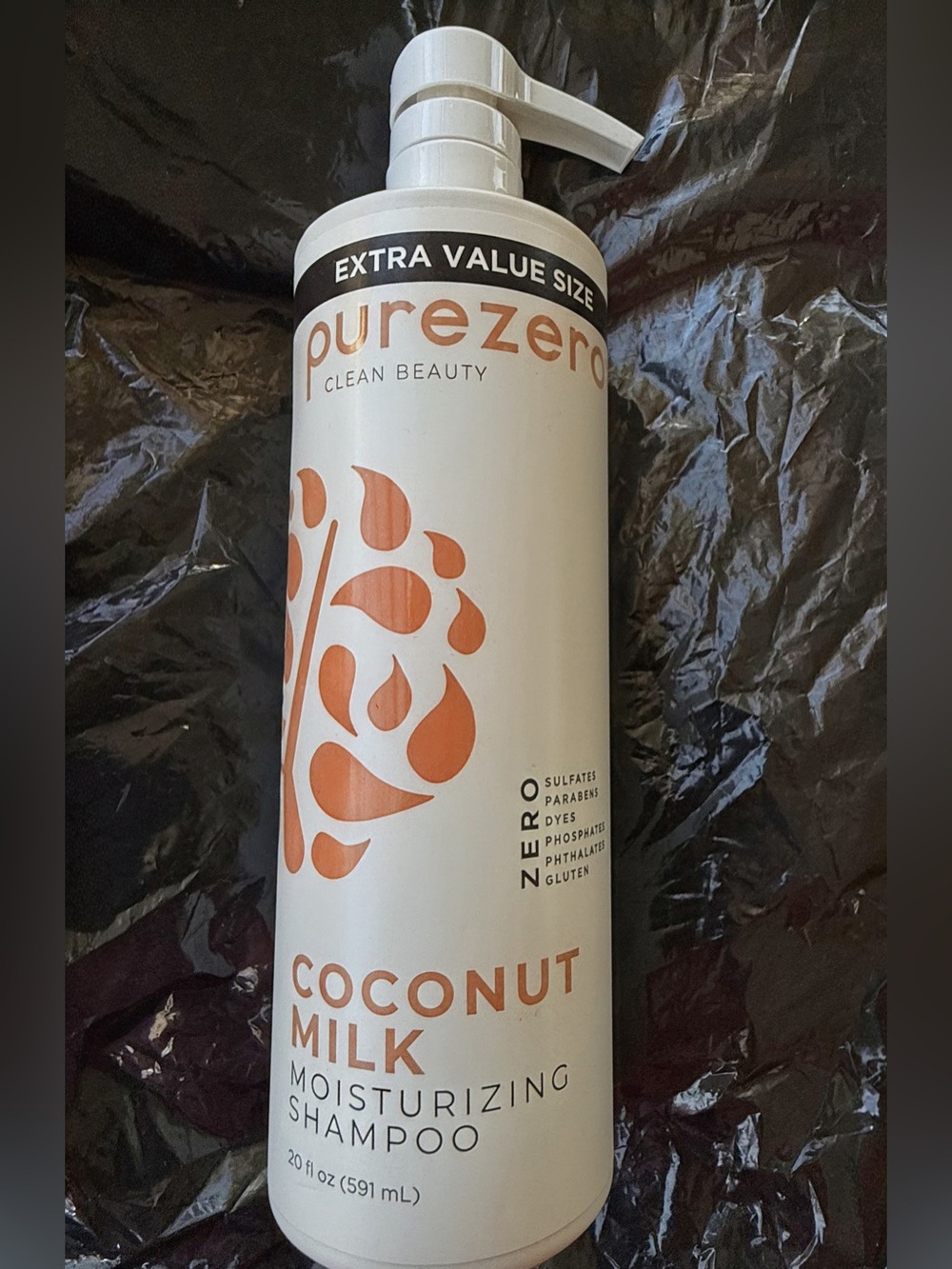 Purezero Coconut Milk Moisturizing Shampoo - White